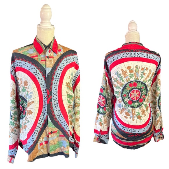 Vintage Tops - Vintage 90s Cherub Classic button up blouse
